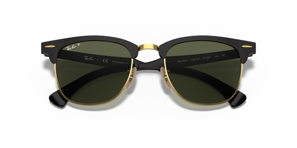 Ray - Ban RB3507 CLUBMASTER ALUMINUM 136/N5