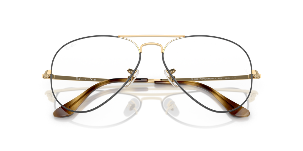 Ray - Ban RX6489 AVIATOR 3177