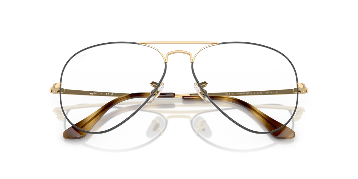 Ray - Ban RX6489 AVIATOR 3177