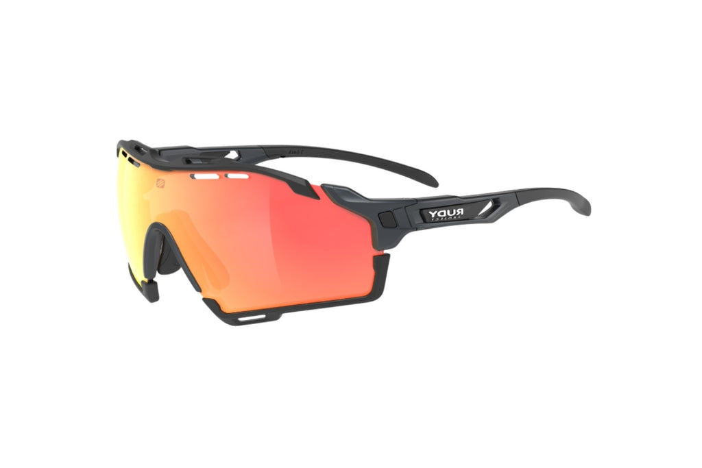 RUDY PROJECT CUTLINE METAL TITANIUM MATTE-MULTILASER ORANGE