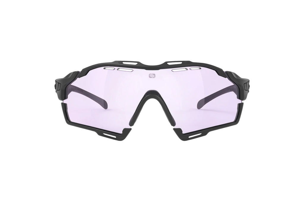 RUDY PROJECT CUTLINE BLACK MATTE - ImpactX 2 LASER PURPLE