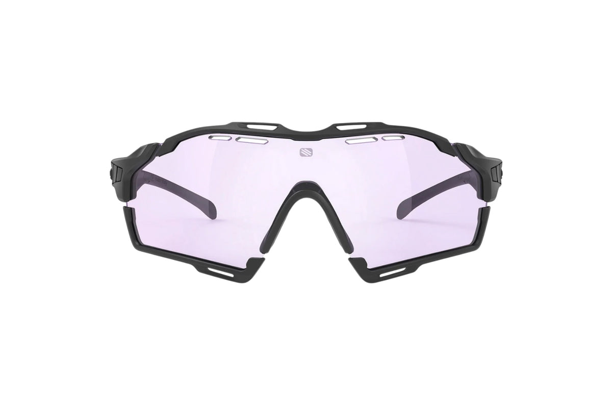 RUDY PROJECT CUTLINE BLACK MATTE - ImpactX 2 LASER PURPLE