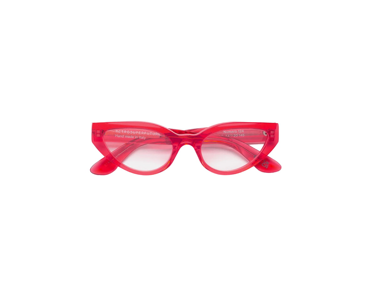 Retrosuperfuture S2B NUMERO 124 LIGHT RED 