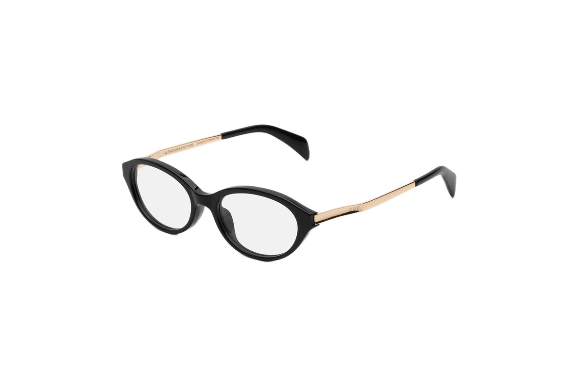 Retrosuperfuture 6YW NUMERO 155 NERO & ORO 
