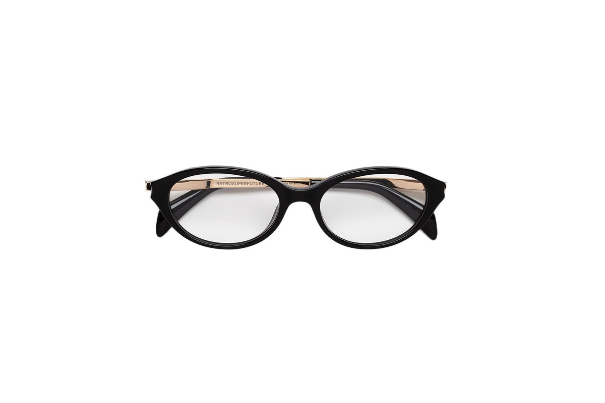 Retrosuperfuture 6YW NUMERO 155 NERO & ORO 