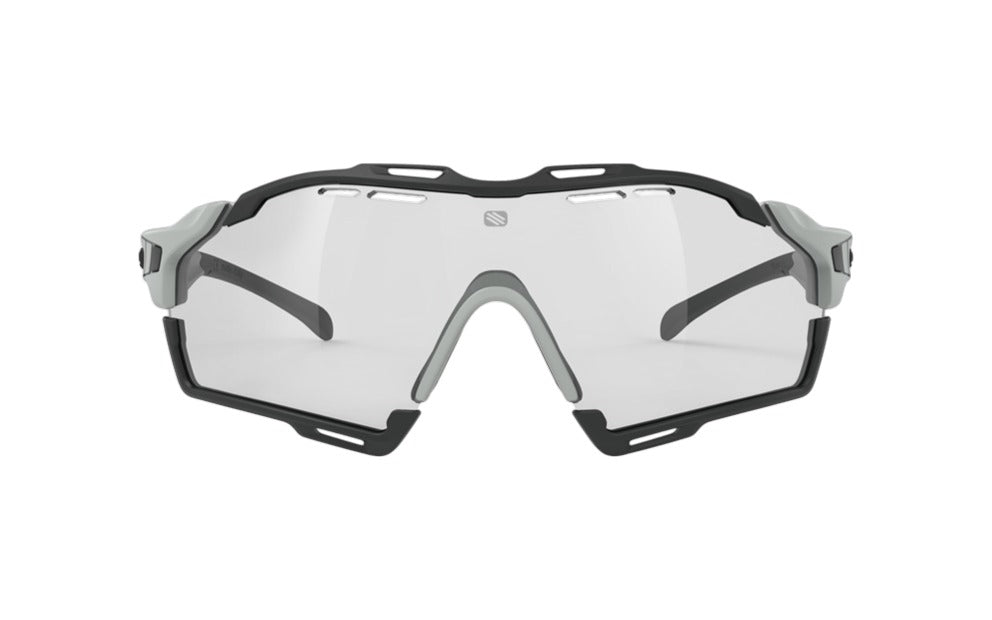 RUDY PROJECT CUTLINE LIGHT GREY MATTE - ImpactX 2 LASER BLACK