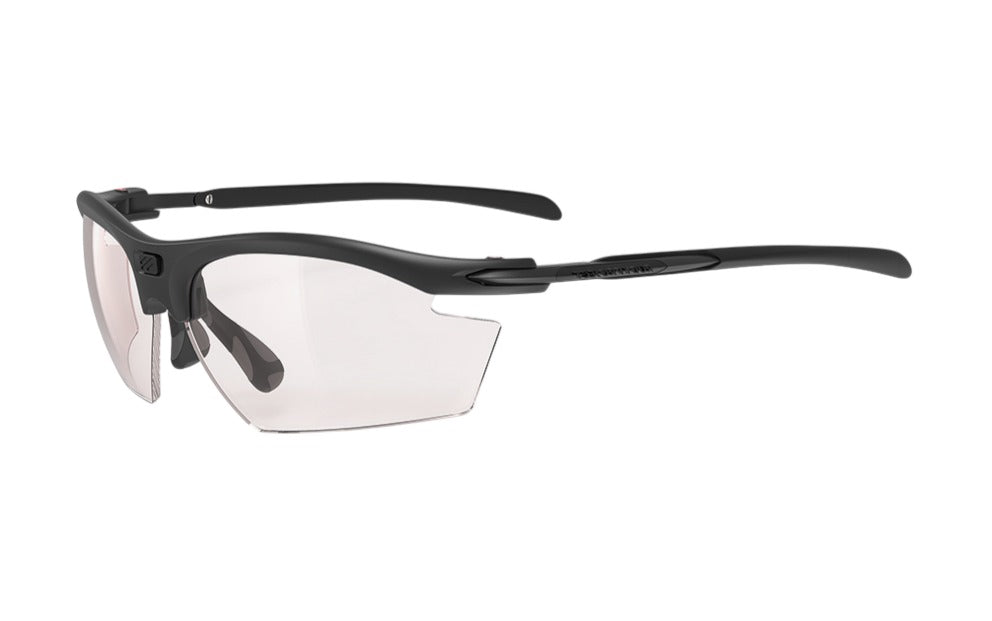 RUDY PROJECT RYDON TOTAL BLACK MATTE - ImpactX 2 RED