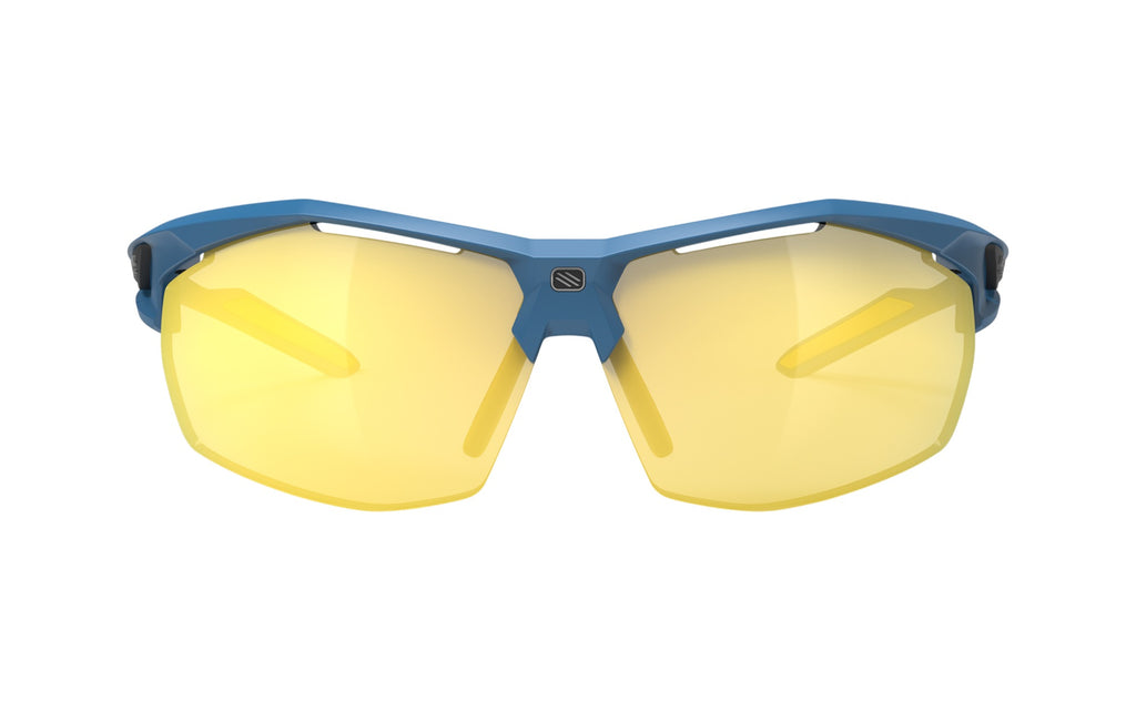 RUDY PROJECT SYDUS PACIFIC BLUE MATTE - MULTILASER YELLOW